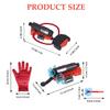 Vinciph Superhero Web Shooter Water Toy Set with Role Play Glove, 2-in-1 Outdoor Water Blaster & Dart Launcher for Kids Summer Pool Beach Backyard Play view 2