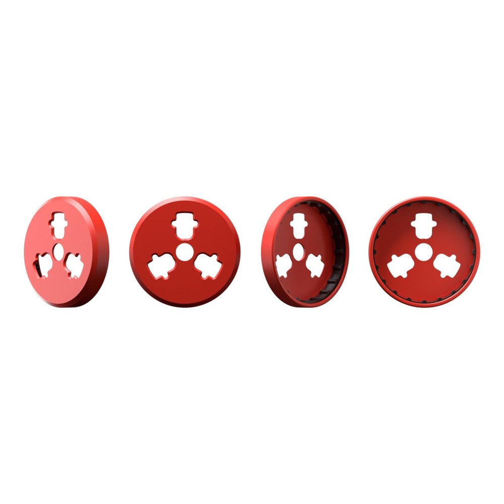 4Pcs Red Motor Protective Cover Replacement for DJI AIR 3S/AIR 3/Mavic 3 PRO/Mavic 3