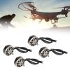 2807 Brushless Motor, 33x19mm Aluminum Alloy and Copper, 2S-6S Compatible for Mark4 FPV 7-8 inch Drone, 12N14P Framework, 4-Pack with Hardware view 4