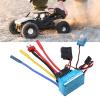 RiToEasysports 60A Brushless ESC with 320A Peak Current, 2-3S LiPo Compatible, Aluminum Alloy Construction, 44x32x32mm, for 1/10 RC Cars and Boats, Water-Resistant view 3