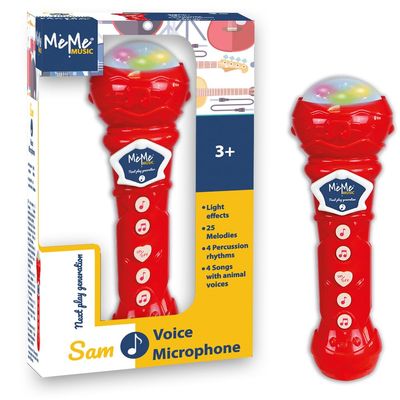 Meme Music Karaoke Microphone Luminous Effects Sam