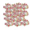 Tbest Clothin Aries and Surrodins 200Pcs Cute Ix Se Wooden BUON Flatback Snowan Elk Hand Ft Arieor Chriaiy Clothin Aries view 1