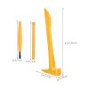 BESTonZON 3sets Dinosaur Digging Tool Kit Archaeological Excavation Tools Set Hammer Chisel and Brush for Boys and Girls Exploration and Gem Digging Activities view 2