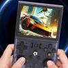 Handheld Game Console with Dual 3D Sticks, 640x480 High Resolution Screen, 60+ Emulator Games for Linux System 3.5 inch Portable Game Console for Home Travel, Rear L R Keys view 3