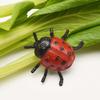 Abaodam 24pcs Realistic Ladybug Models Simulation for Pranks Birthday Parties Halloween Decorations and Miniature Crafts view 2