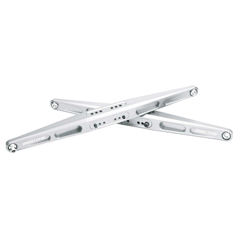 BEAXTURBO Racing Upgrade Parts CNC Aluminum #7075 Rear Trailing Arm for Traxxas Unlimited Desert Racer UDR 1:7 (Silver)