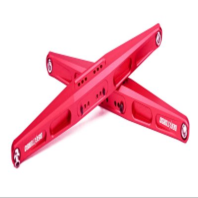 BEAXTURBO Racing Upgrade Parts CNC Aluminum #7075 Rear Trailing Arm for Traxxas Unlimited Desert Racer UDR 1:7 (red)