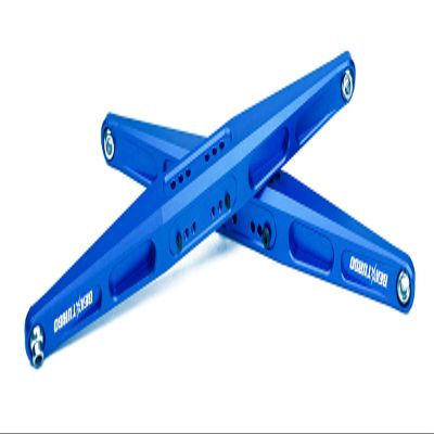 BEAXTURBO Racing Upgrade Parts CNC Aluminum #7075 Rear Trailing Arm for Traxxas Unlimited Desert Racer UDR 1:7 (Blue)