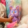 Furlings Furlittles Gryffin - 6.5" Interactive Plush Toy, 50+ Sounds & Expressions, Gift for Girls & Boys 3+, Purple view 2