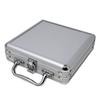 DA VINCI Aluminum Poker Chip Case - Choose from 5 Sizes (100-Chip Capacity, Flat) view 1