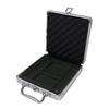 DA VINCI Aluminum Poker Chip Case - Choose from 5 Sizes (100-Chip Capacity, Flat) view 2