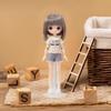 4 Pack Adjustable Doll Stand for 8 to 12 Inch Dolls, White Plastic Support Holder Action Figure Display Holder Support Base for Displaying Collectibles view 2
