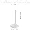 4 Pack Adjustable Doll Stand for 8 to 12 Inch Dolls, White Plastic Support Holder Action Figure Display Holder Support Base for Displaying Collectibles view 3