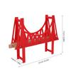 ORFOFE Wooden Train Train Bridge Pier Creative Railway Accessories for Toddlers Easy to Assemble view 2