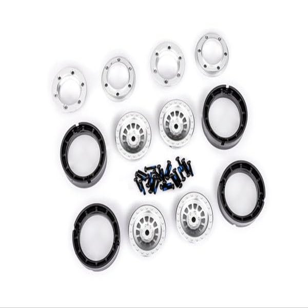 Traxxas Wheels 1.0 Alum Silver (4)