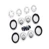 Traxxas Wheels 1.0 Alum Silver (4) view 1