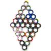 33 Pcs Magnetic Rings Fidget Toys Set Classroom Prizes for Kids Finger Magnet Rings ADHD Anxiety Fidget Spinner Rings for Relief Birthday Present for Adults Teens Kids view 1