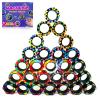 27 Pcs Magnetic Rings Fidget Toys Set Classroom Prizes for Kids Finger Magnet Rings ADHD Anxiety Fidget Spinner Rings for Relief Birthday Present for Adults Teens Kids view 1