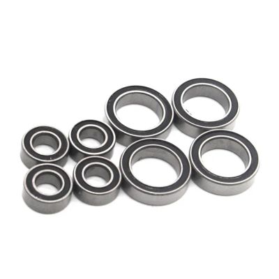 RC Car Accessories Compatible with HSP 102068 02138 02139 02079 02080 94122 94123 94107 94111 94155 1/10 RC Car Upgrade Parts Mount Ball Bearings(Black)