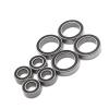 RC Car Accessories Compatible with HSP 102068 02138 02139 02079 02080 94122 94123 94107 94111 94155 1/10 RC Car Upgrade Parts Mount Ball Bearings(Black) view 2