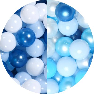 GOGOSO 500count Blue White Ball Pit Balls