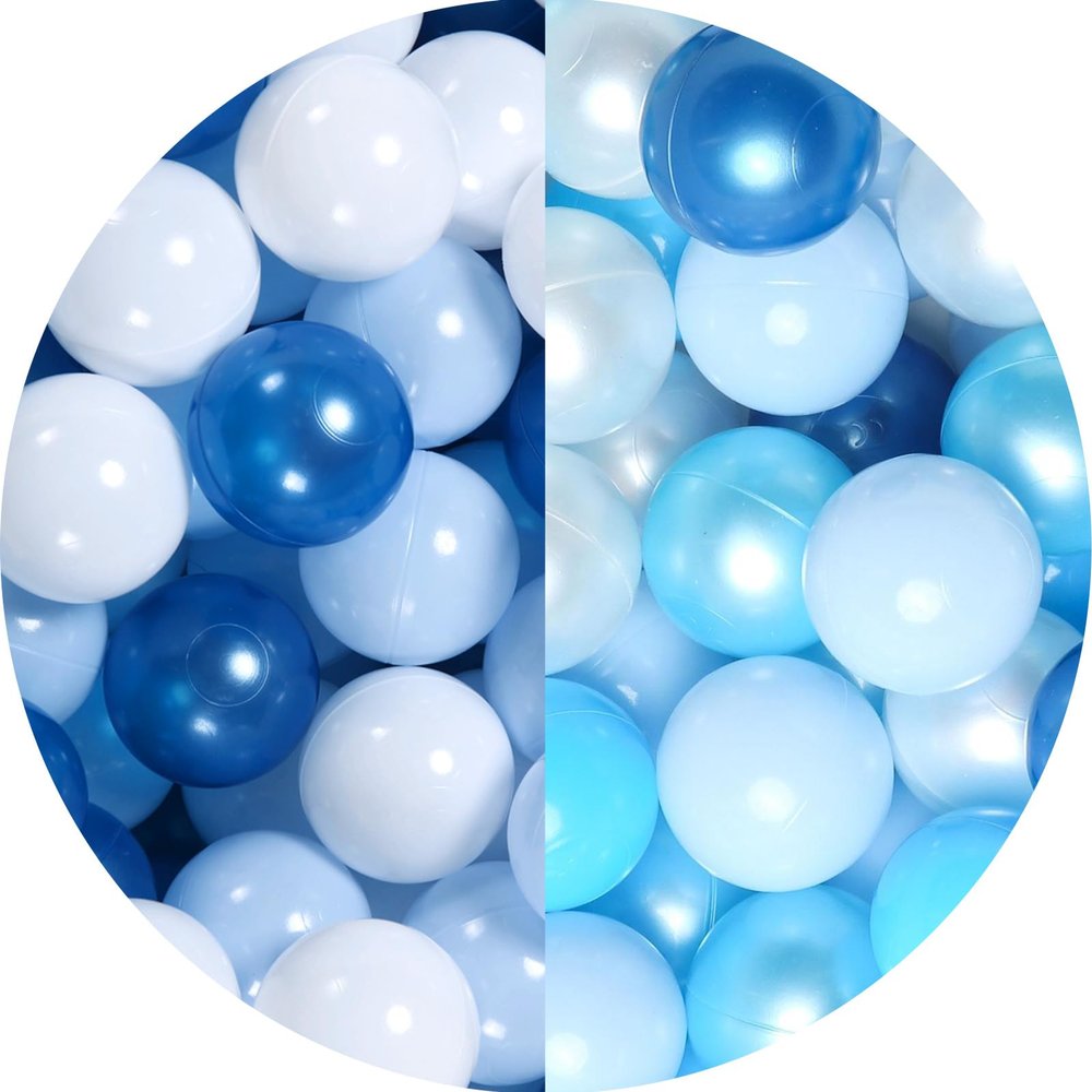 GOGOSO 500count Blue White Ball Pit Balls