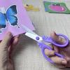 SLEMOON Kids Scissors for Ages 4-8, Blunt Tip Safety Children Scissors view 3