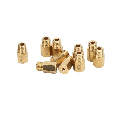 10pcs 5.2x0.75mm Carburetor Metal Main Nozzle Replacement for Mikuni VM TM TMX Carburetor