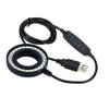 Microscope Observation 3 Colors 26 LED Adjustable Ring Light Illuminator Lamp for Stereo Zoom Microscope Ultrathin Zoom Adjust Power(42BT) view 1