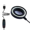 Microscope Observation 3 Colors 26 LED Adjustable Ring Light Illuminator Lamp for Stereo Zoom Microscope Ultrathin Zoom Adjust Power(42BT) view 3