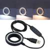 Microscope Observation 3 Colors 26 LED Adjustable Ring Light Illuminator Lamp for Stereo Zoom Microscope Ultrathin Zoom Adjust Power(42BT) view 4