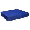 Blue Square Sandbox Pool Cover Tarp Dustproof Waterproof Oxford Cloth (150x150cm/59.06x59.06in) view 1