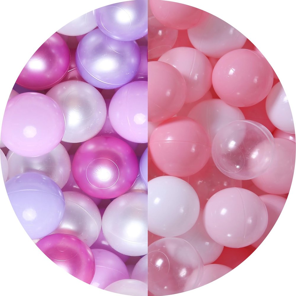 GOGOSO 500pcs Pink Balls for Ball Pit