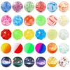 JOICEE 30PCS Bouncy Balls for Kids,9 Assorted Styles 30mm Bouncy Balls Bulk Rubber High Bouncing Toys with Storage Bag for Boys Girls Party Favors Birthday Gifts Classroom Prizes view 1