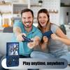 FIOPAZ for R36MAX Silicone Protective Case, Soft Skin for R36 MAX Retro Handheld Game Console Accessories, Anti-Scratch Washable Only for R 36 MAX Sleeve with Lanyard (Blue) view 2