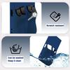 FIOPAZ for R36MAX Silicone Protective Case, Soft Skin for R36 MAX Retro Handheld Game Console Accessories, Anti-Scratch Washable Only for R 36 MAX Sleeve with Lanyard (Blue) view 3