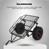 1.9 Inch Metal Wheel Tire Model Car Trailer for/Axial SCX10 D90 CC01 1/10 RC Truck, Addition for RC Enthusiasts view 2