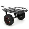 1.9 Inch Metal Wheel Tire Model Car Trailer for/Axial SCX10 D90 CC01 1/10 RC Truck, Addition for RC Enthusiasts view 4