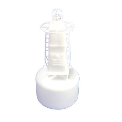 3D Printed Resin Marine Buoy for RC Boat - Unpainted White DIY Ship Accessories, Nautical Simulation Parts, 1 Marine Buoy