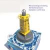 3D Printed Resin Marine Buoy for RC Boat - Unpainted White DIY Ship Accessories, Nautical Simulation Parts, 1 Marine Buoy view 3