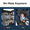 [2 Packs] Kids Car Seat Tray, Travel Tray with Cup Holder for Toddler Baby, Kids Car Seat Food Snack Organizer for Road Trip, Stroller snack Organizer Travel Must Haves Toddler Must Haves (Black) view 3