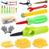 Cardboard Cutting Tools for Kids, 273 PCS Cardboard Construction Kit, Safe Kids Tool Set for Todder, Creative Toy for DIY Projects, STEM Educational Toys Birthday Gift for Boys and Girls Aged 4 5 6 view 1