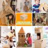 Cardboard Cutting Tools for Kids, 273 PCS Cardboard Construction Kit, Safe Kids Tool Set for Todder, Creative Toy for DIY Projects, STEM Educational Toys Birthday Gift for Boys and Girls Aged 4 5 6 view 3