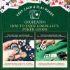 GOODEASY 300-Piece Clay Poker Chip Set, Professional Casino-Grade with 14g Chips, 2 Card Decks, Carrying Case for Home Games, Ages 12+ (300PCS) view 3