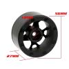 4pcs 140g/pcs Heavy Duty 1.9" Beadlock Wheel Rim Hub for 1/10 RC Crawler Car Axial SCX10 for Traxxas TRX4 RC4WD D90 for Redcat for Gen8 for MST(White) view 3