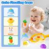 33PCS Bath Toys for Kids Ages 1-3, Bathtub Water Slide Track Play Set for Kids Ages 3-6,Fun Birthday Gifts for Boys and Girls view 3