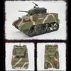 URFunModel 1/16 US M5A1 RC Tank for Adults, 2.4G Remote Control Tank, RC Battle Tank RC Army Tank, Light Tank Model with Light Sound Effects, Two Batteries, RTR view 2