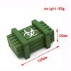 RC Car 1/10 Scale Accessories Axle Box Wooden Box for Axial SCX10 D90 Rgt Yikong Redcat Trx4 Trx6 Part (Black B) view 3