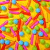 Heopeis Ball Pit Balls and Strips for Ball Pits, 200pcs Cute Plastic Star Toy Balls for Kids, Baby Toddler 1-3 Birthday, Bounce House, Play Tent, Baby Pool Water Toys, Party (Rainbow) view 2