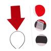 2pcs Red Arrow Headband Funny Party Hair Accessories - Elastic for Halloween - Cupid view 2
